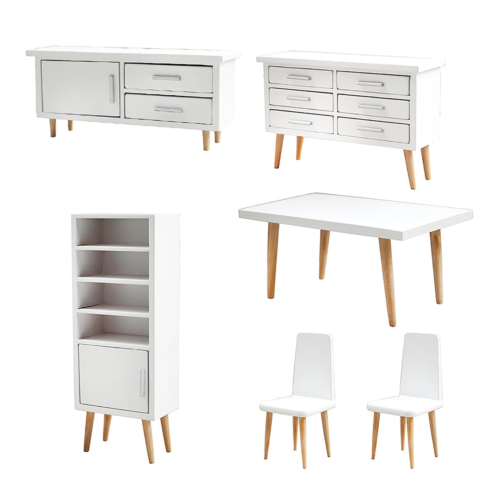Set da cucina in miniatura, mobili da , costruzione in legno di