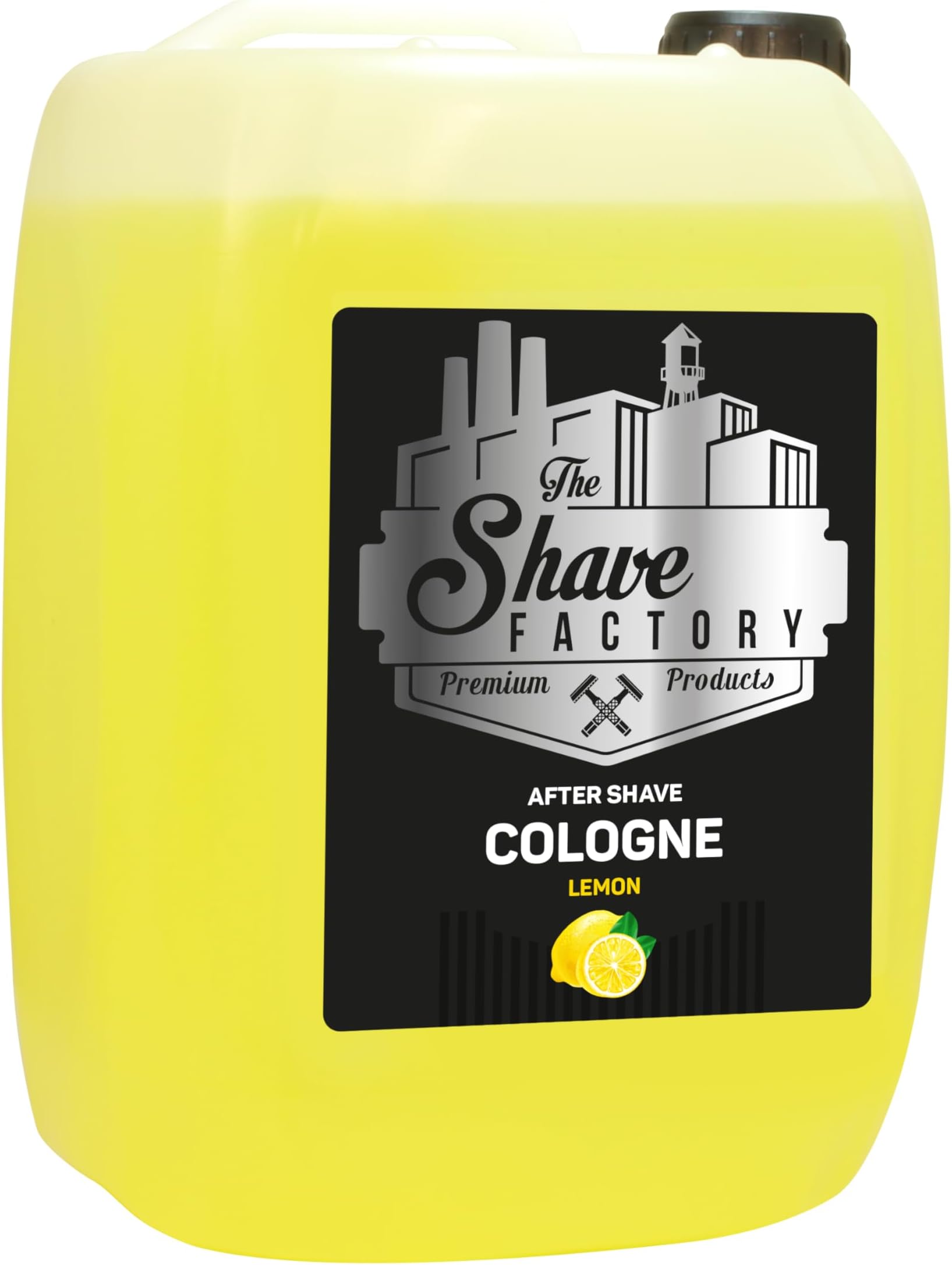 After Shave Cologne Lemon 5000ML - A Fragrant Essence For Impeccable Care After Shaving for a Long-lasting Sensation of Freshness and Comfort