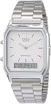 Casio Men Core AQ230A7D Automatic Watch, Silver, Core