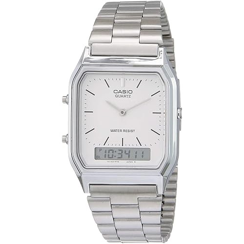Casio - Mens Watch - AQ230A7D, Silver, Core