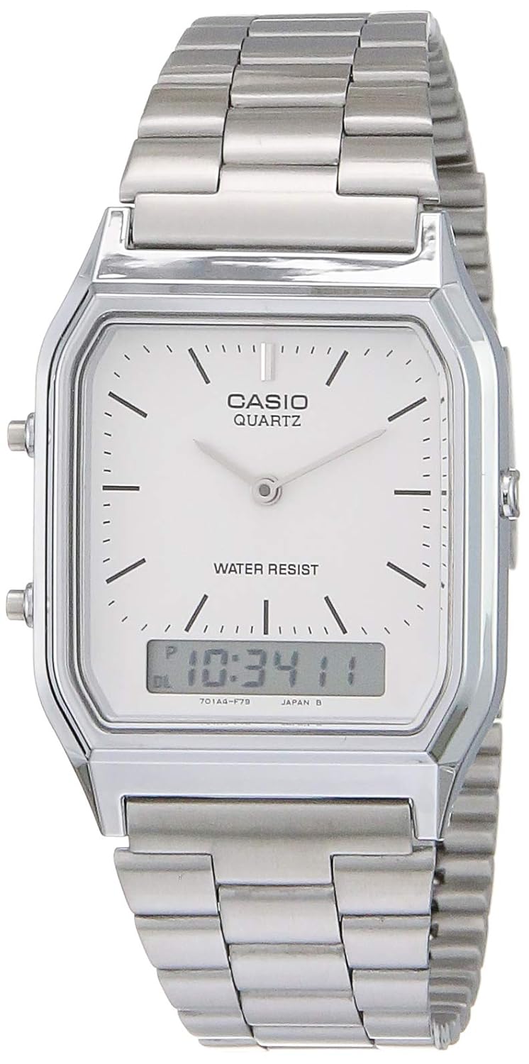 Casio - Mens Watch - AQ230A7D Silver Core