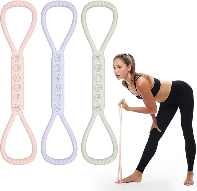 2026 Upgraded Figure 8 Resistance Band for Physical Therapy,
