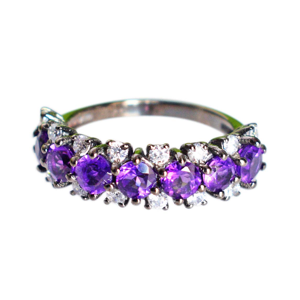 Bijoux améthyste argent 925 le cadeau mixte parfait - 8