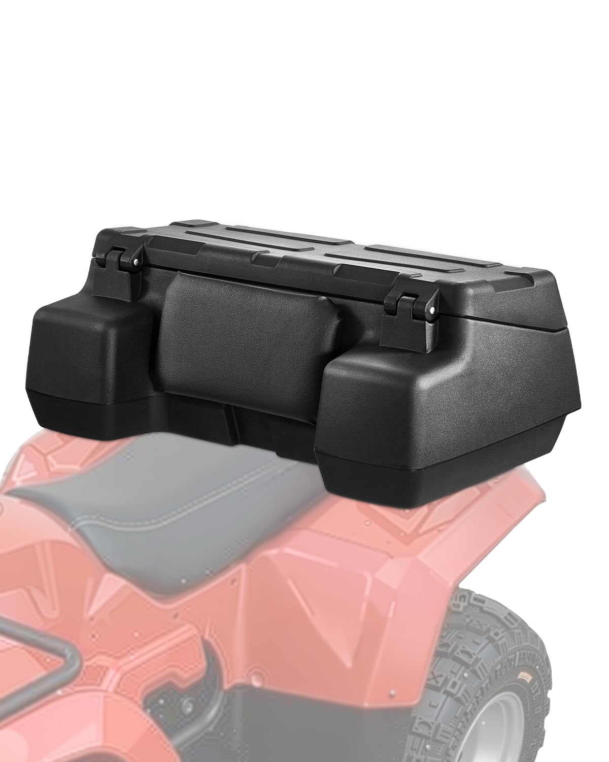 VEVOR Contenitore Sdraio da Auto ATV UTV Posteriore 95L LLDPE Impermeabile con Serratura Nero
