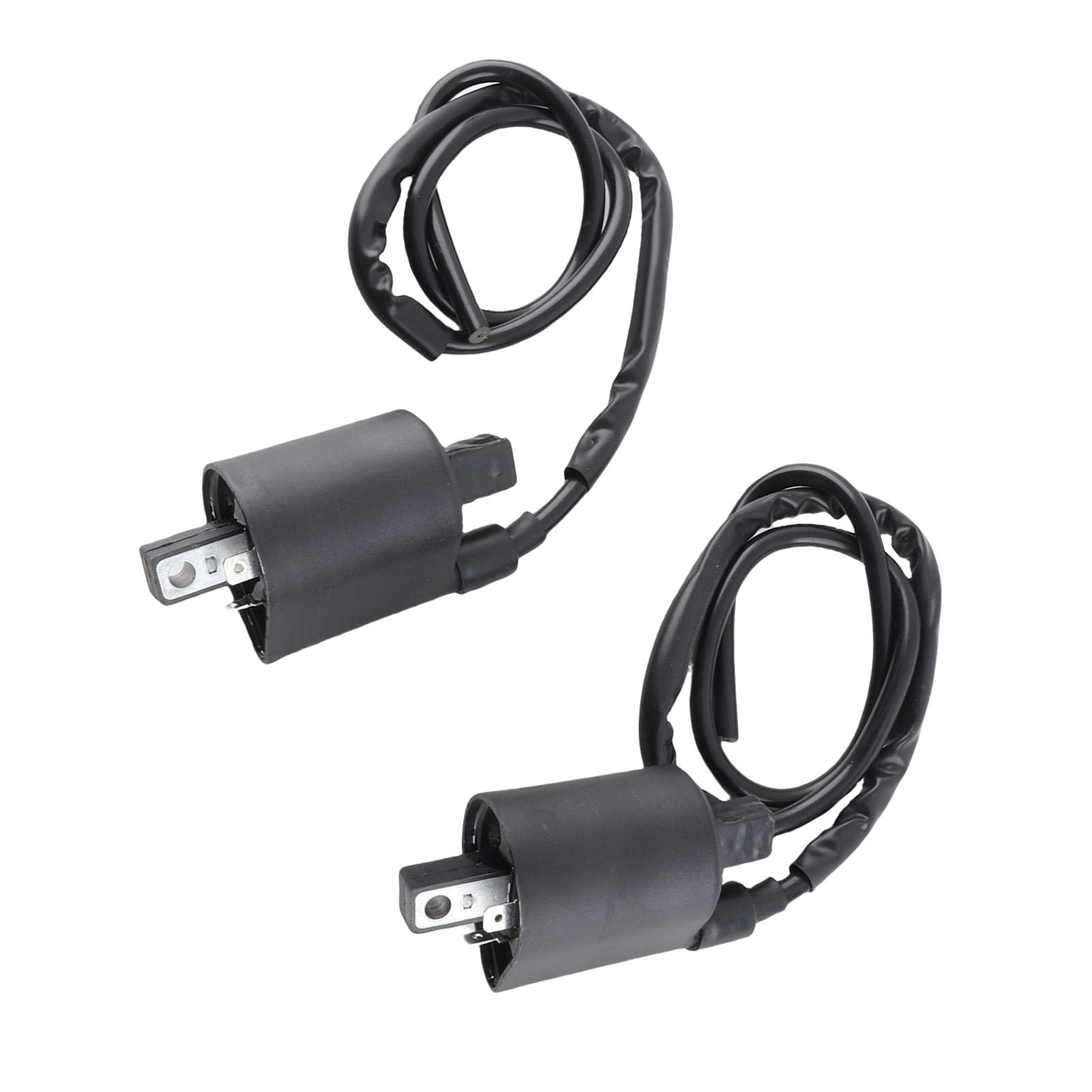 Bobina di accensione per auto da 2 pezzi, bobine di accensione più corte e più lunghe adatte per Yamaha Virago 1100 XV1100 1986-1999