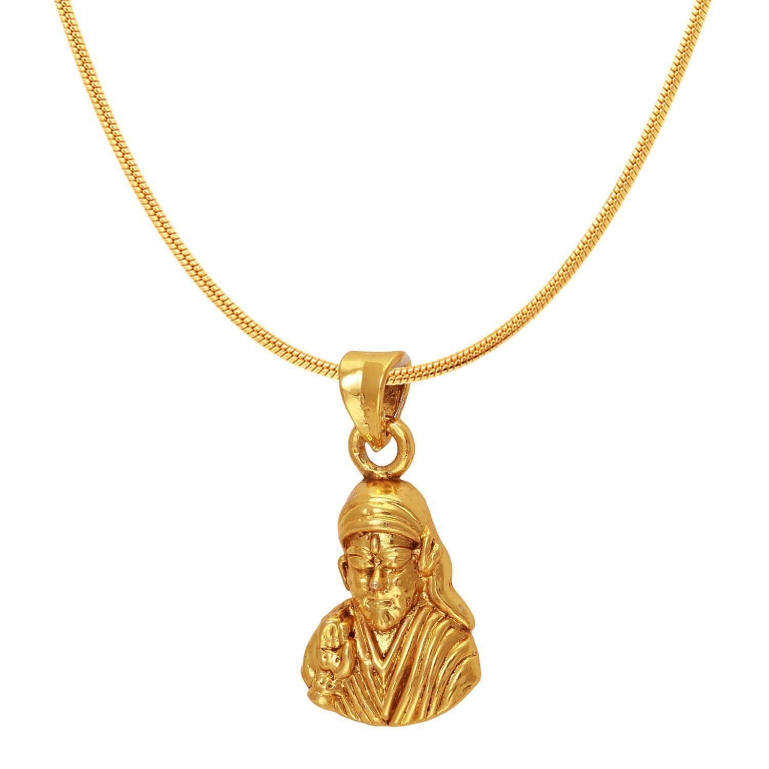See full amazon price history chart for Mahi Exa Collection Sai Baba Gold Plated Religious God Pendant with Chain for Men & Women PS6012005G Mahi Exa Collection Sai Baba Gold Plated Religious God Pendant with Chain for Men & Women PS6012005G (B01FAFI4QG) Amazon Price History, Amazon Price Tracker