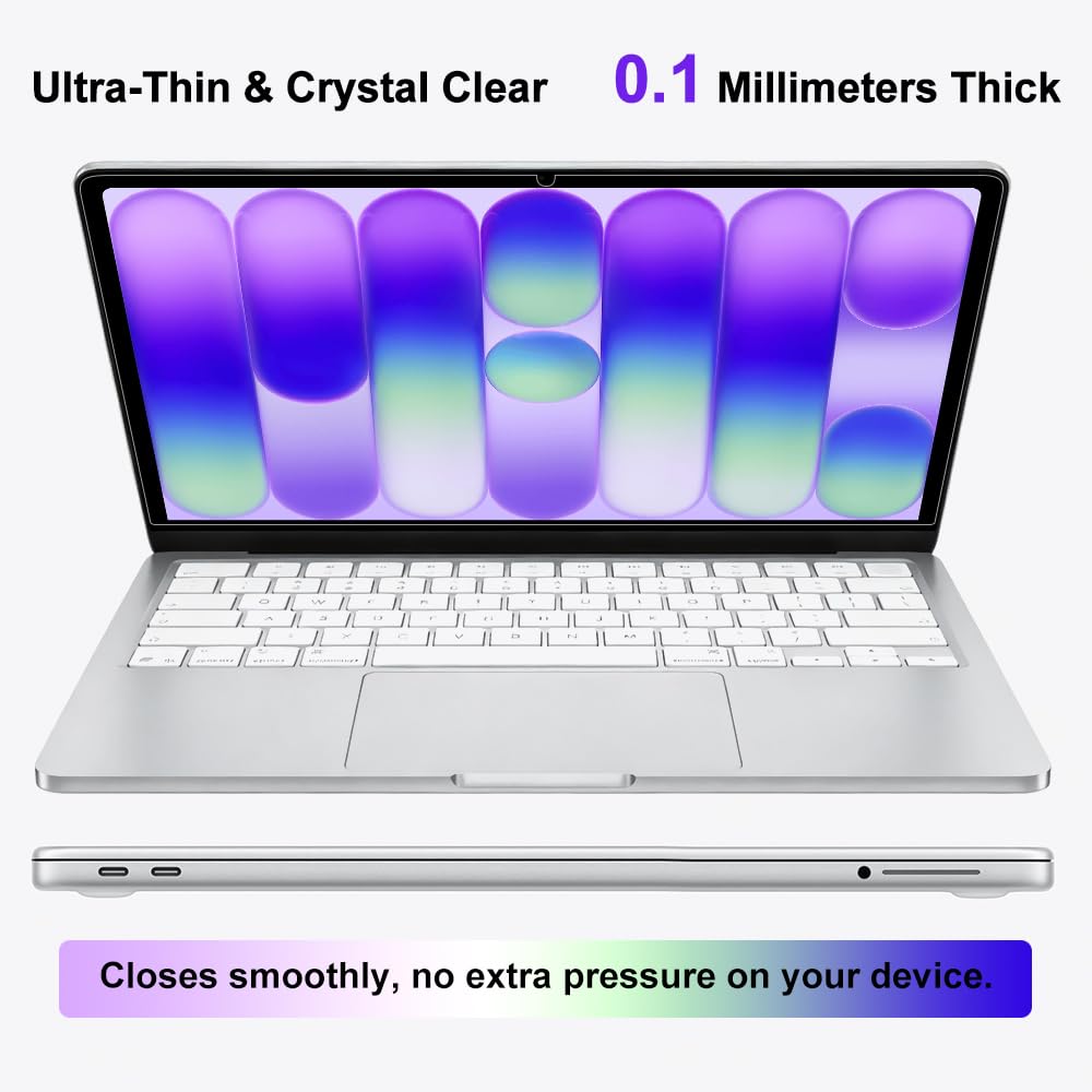ProElife 2-Pack Screen Protector for 2026 New MacBook Neo 13 inch with Apple A18Pro Chip/A3404 Anti Scratch Accessories 5H Hardness Protective Shield Film for MacBook Neo 13'' (High Definition) - 5