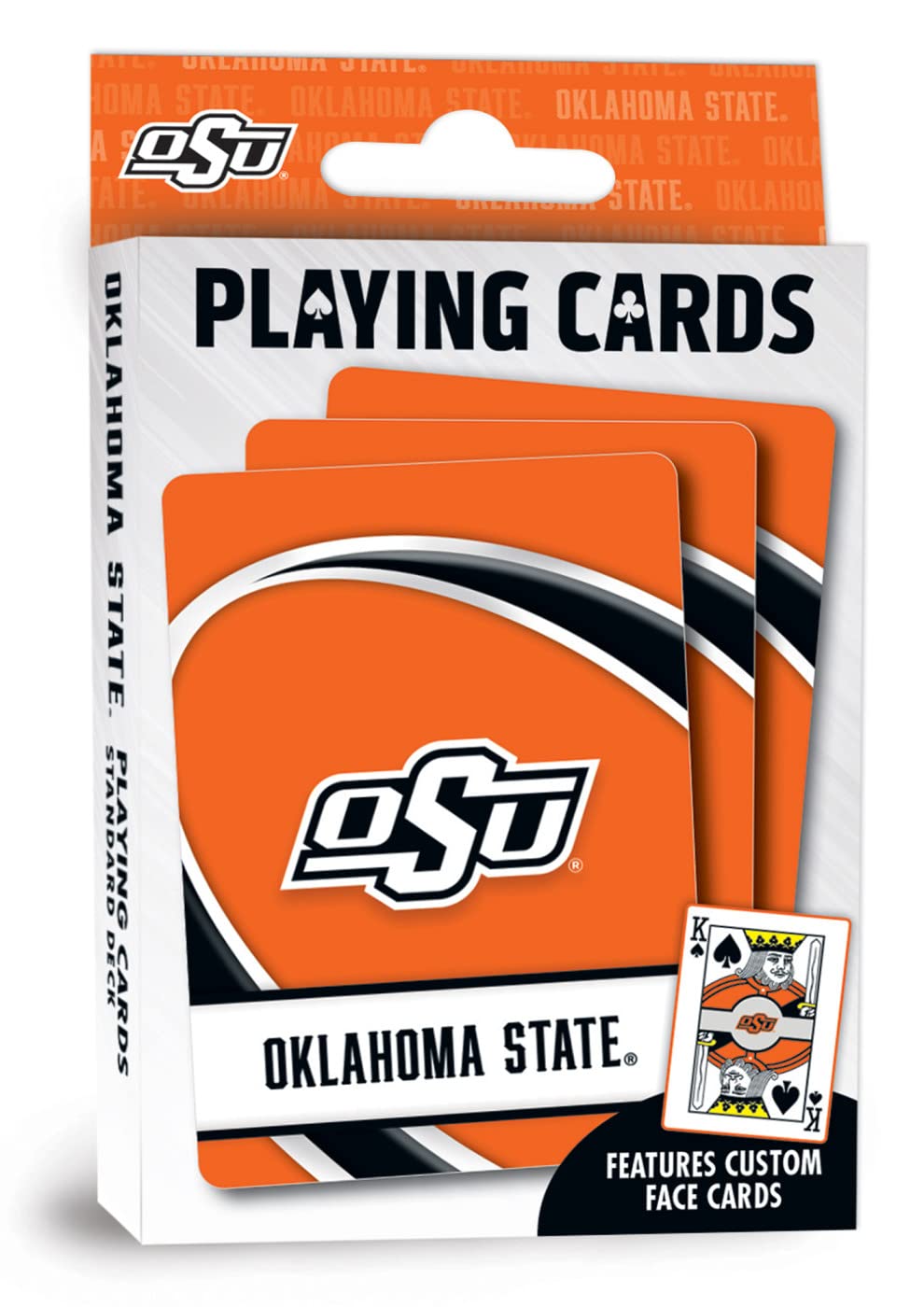Masterpieces NCAA Sports Playing Cards - Oklahoma State Cowboys Official Poker Deck