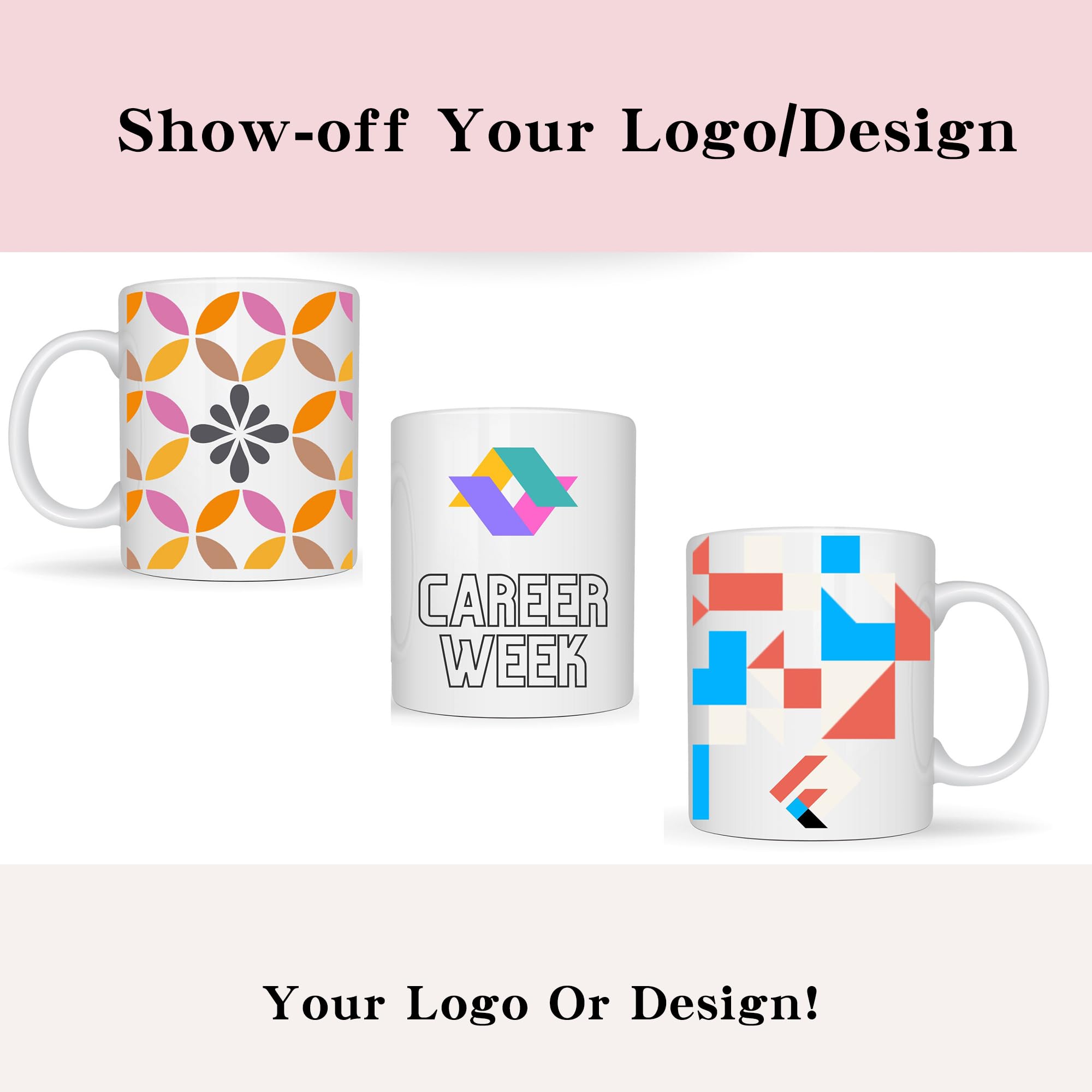 Amazon.com | Custom Logo Mug Entrepreneur Gift Custom Text Mug Logo Mug  Marketing Gift Corporate Bulk Business Swag Small Business Company Logo  Coffee Mug Custom Logo Coffee Cup: Coffee Cups & Mugs