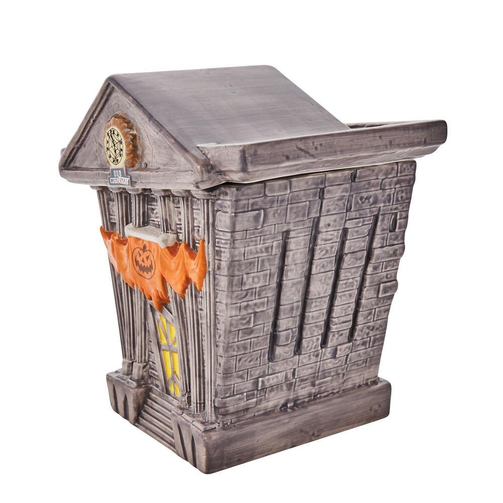 Enesco Disney Ceramics Bocal à biscuits Motif L'Étrange Noël de Monsieur Jack Halloween 26 cm Multicolore