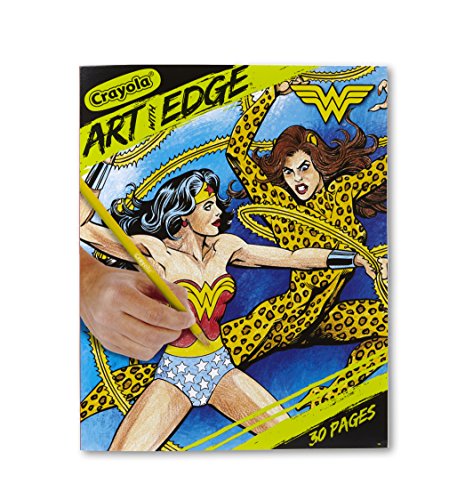 Crayola Art With Edge, DC Comics Wonder Woman, 30 Coloring Pages