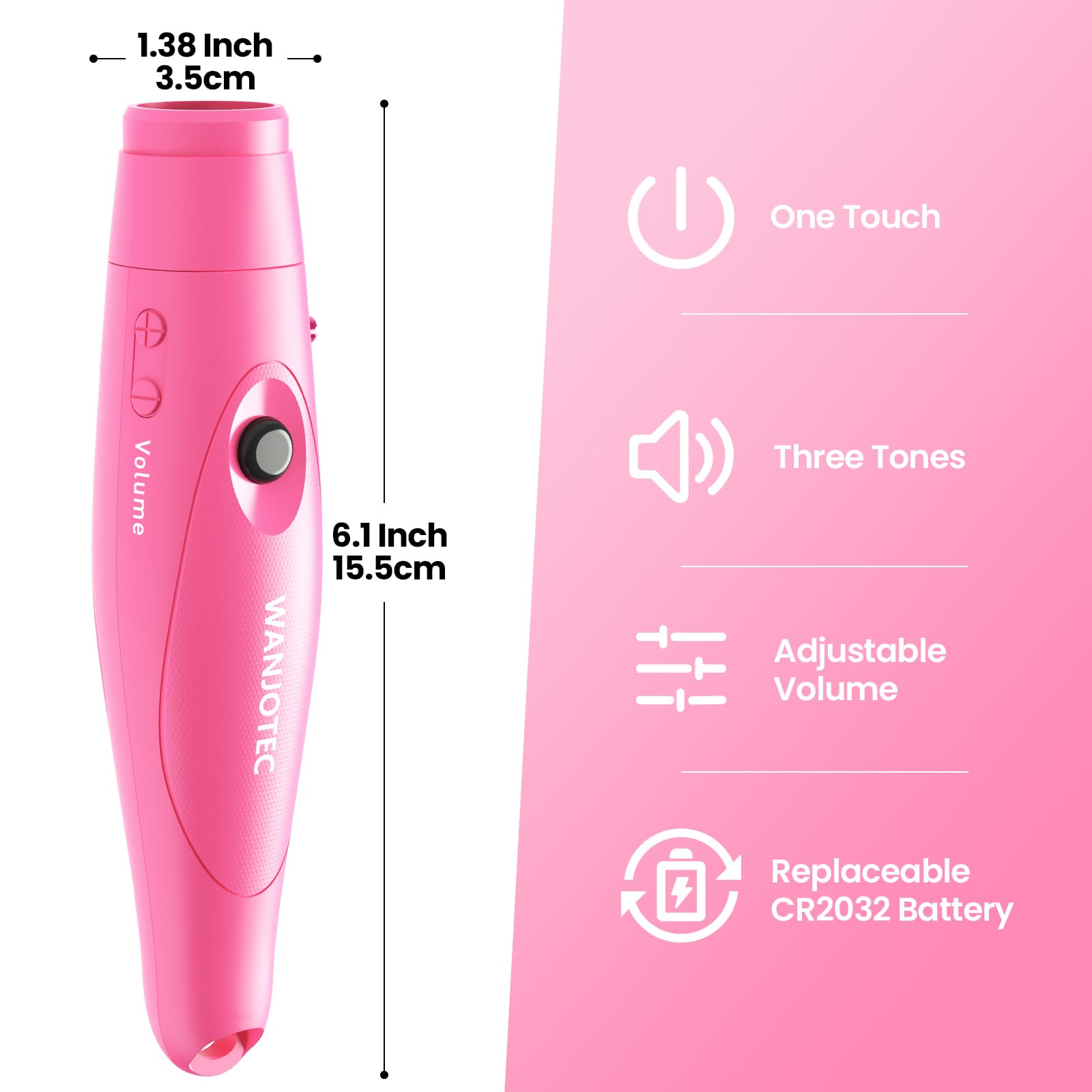 Fischietto elettronico per insegnante e allenatore, 3 toni, regolabile, 130 dB, ad alto volume, fischietti elettrici di emergenza per arbitro, fischietti sportivi all'aperto con cordino