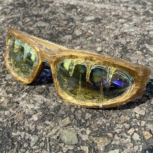 Image of Wrap Around Y2K Sunglasses Men And Women Cool Sunglasses Personalized Street Party sunglasses N45