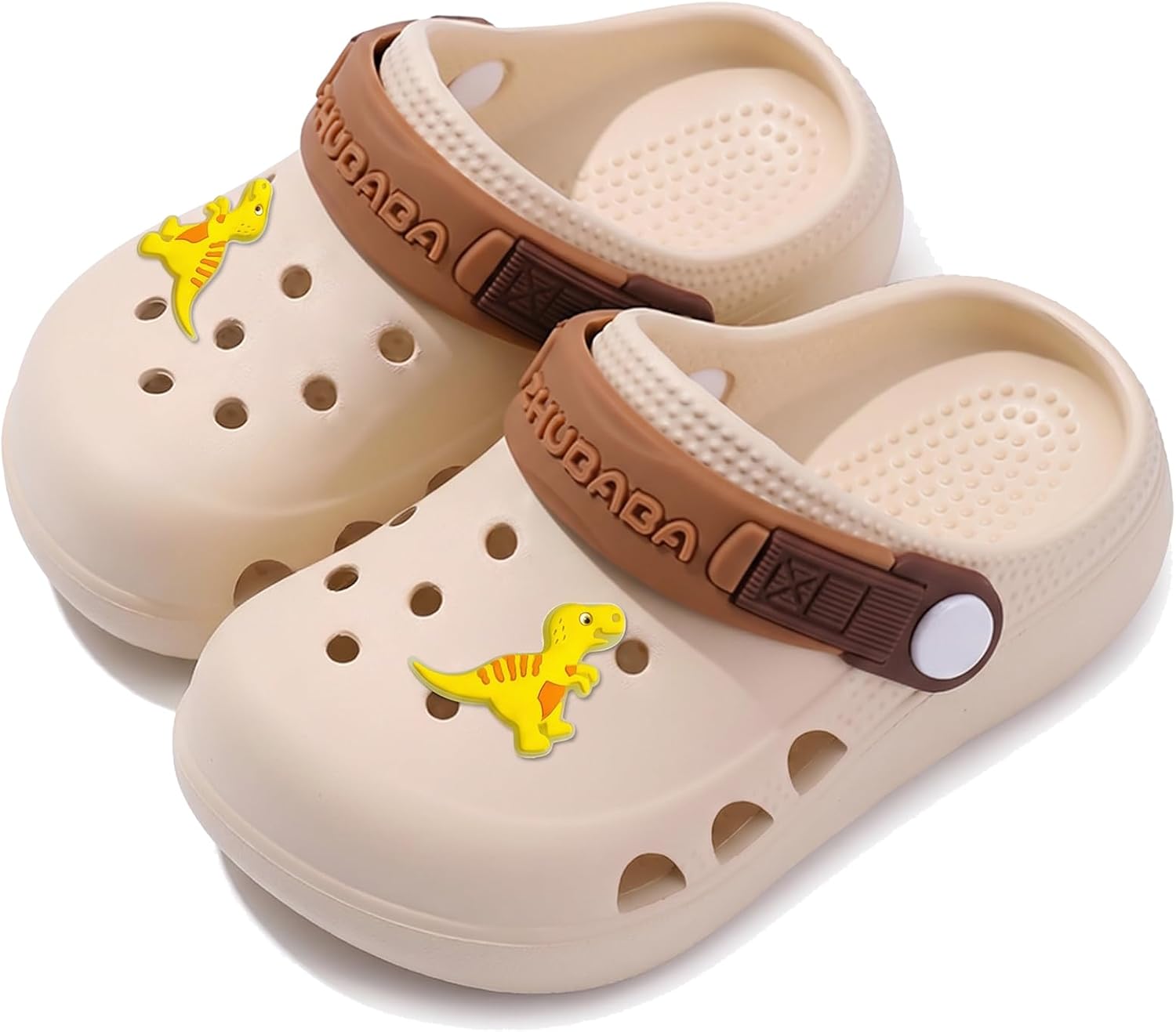 Kids Toddler Clogs Boys Girls Dinosaur Slip on Slides Sandals Summer Beach Pool Outdoor Water Shoes Shower Slippers Garden Clogs