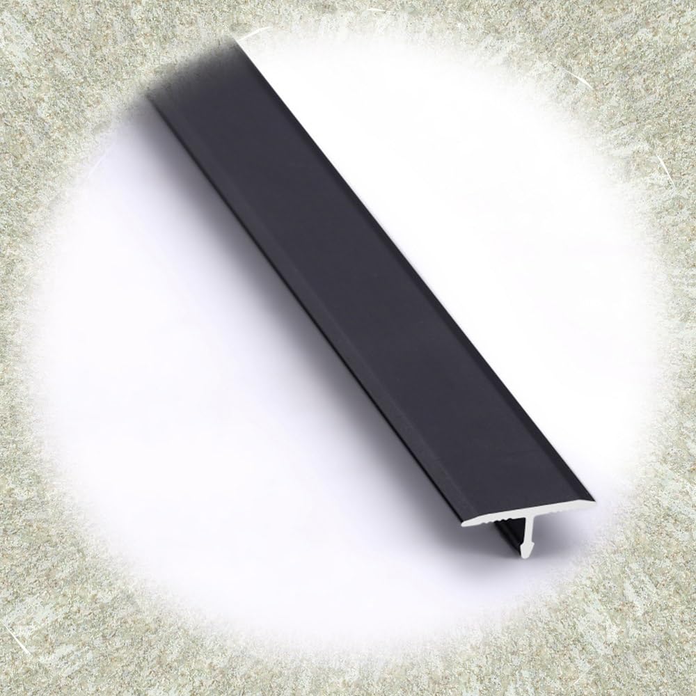 CIOINTNFCG Aluminum T Molding Floor Transition Strip Cuttable Floor Divider Strip Wood To Tile Gap Connecting Strips 3ft Flooring Cover Strips
