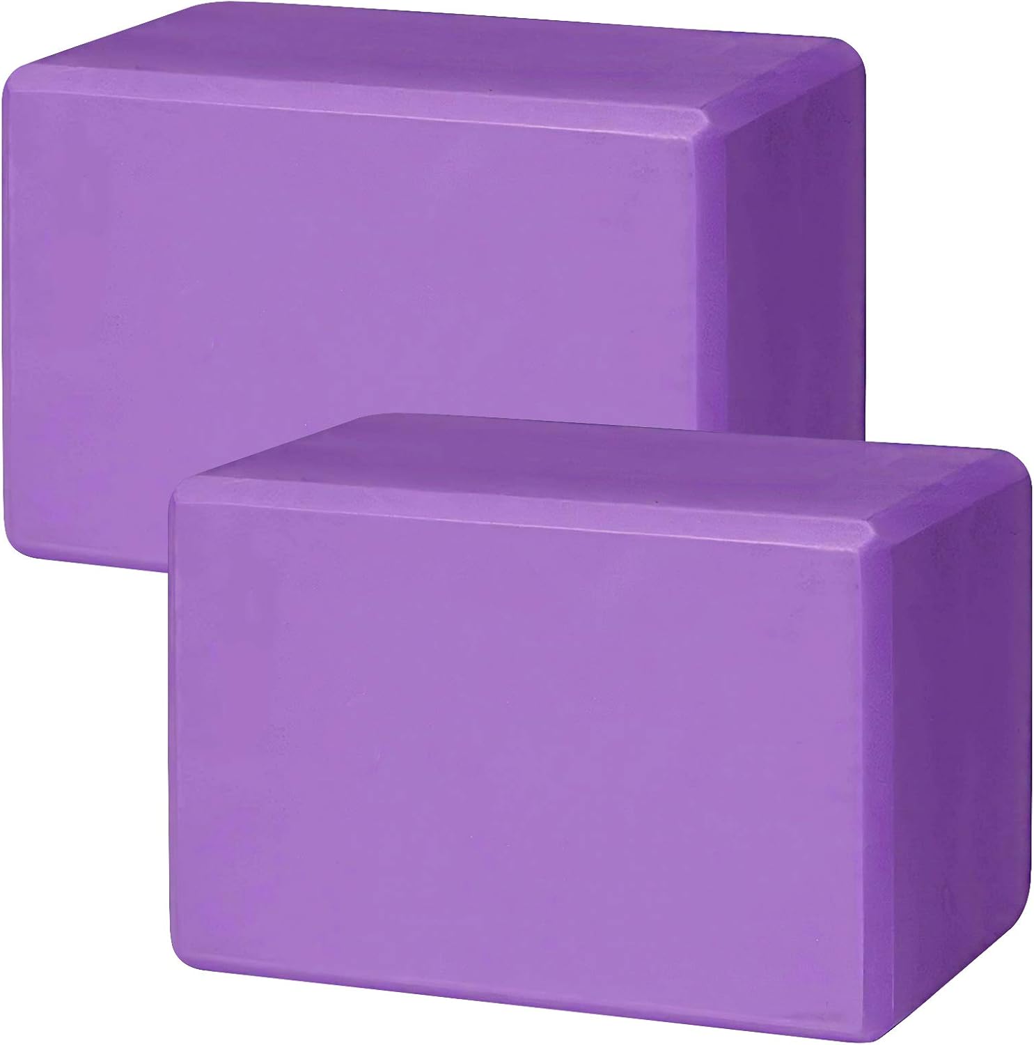 SK Depot™ Yoga Block (Set of 2) LxWxH 9"x4"x6"Supportive Latex Free