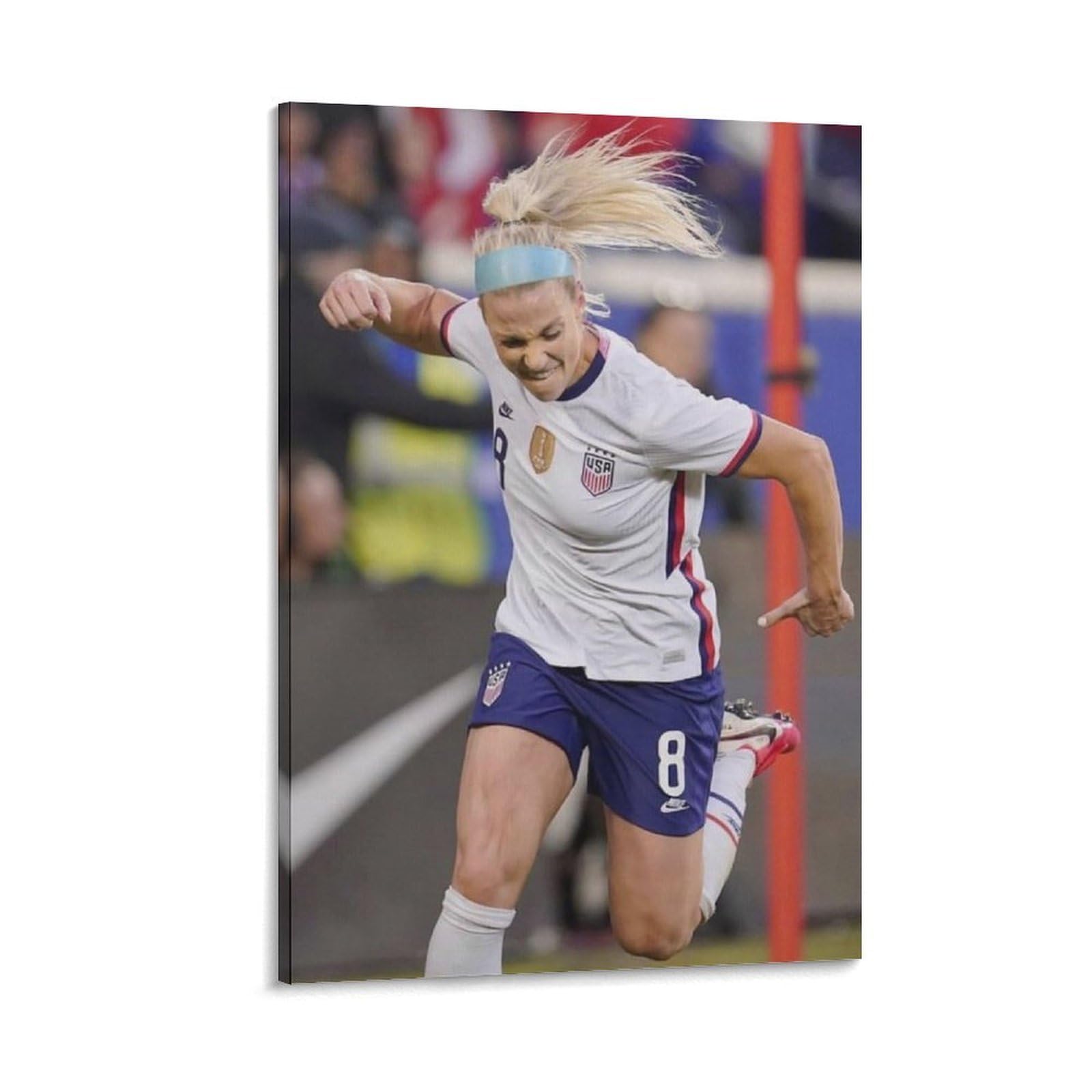 Asuiu Frame-Style Julie Ertz Canvas Poster Poster Painting Canvas Wall Art Living Room Posters Painting 16X24inch(40X60cm)