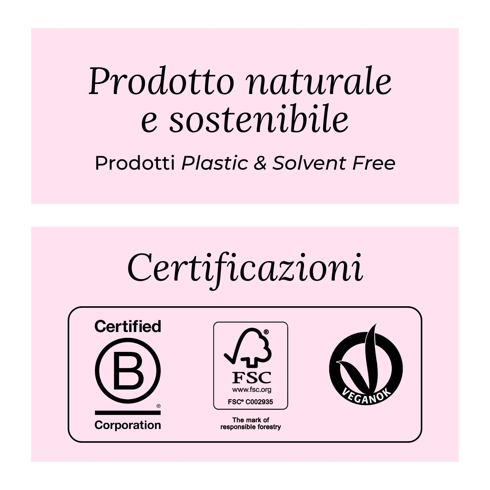 TEK Ceramik Oxy – Set di 6 spazzole rotonde (13/18/24/30/36/42 mm) – Cilindro in ceramica – Adatte a tutti i tipi di capelli – Made in Italy