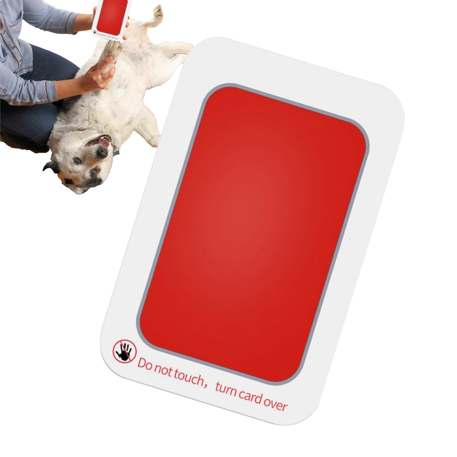 Pfotenabdruck Set Hund Katze - 4 Stück Fussabdruck Baby Set | Pfotenabdruck Set Katze | Andenken-Set Für Handabdruck Und Fußabdruck Baby, Erinnerungsfotorahmen Als Geschenk Für Hundebesitzer