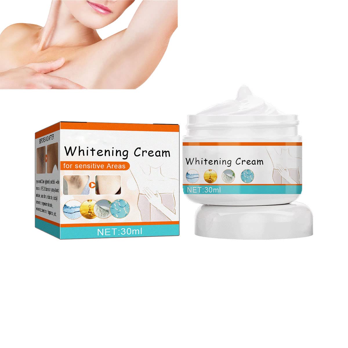Underarm Skin Cream,Whitening and Lightening Melanin