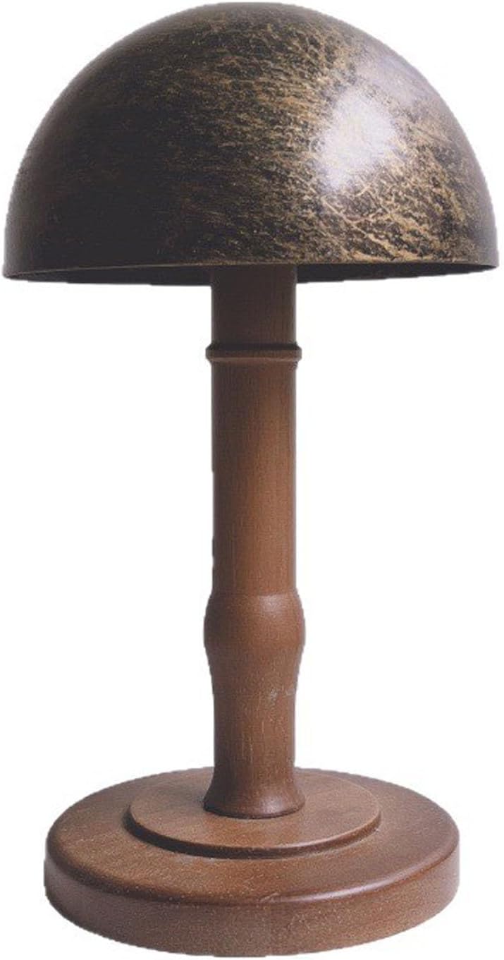 Hat Rack Holder, Portable Iron and Wooden Display Stand, Detachable for Caps, Wigs, Salon and Home Decoration Salon Hat Rack