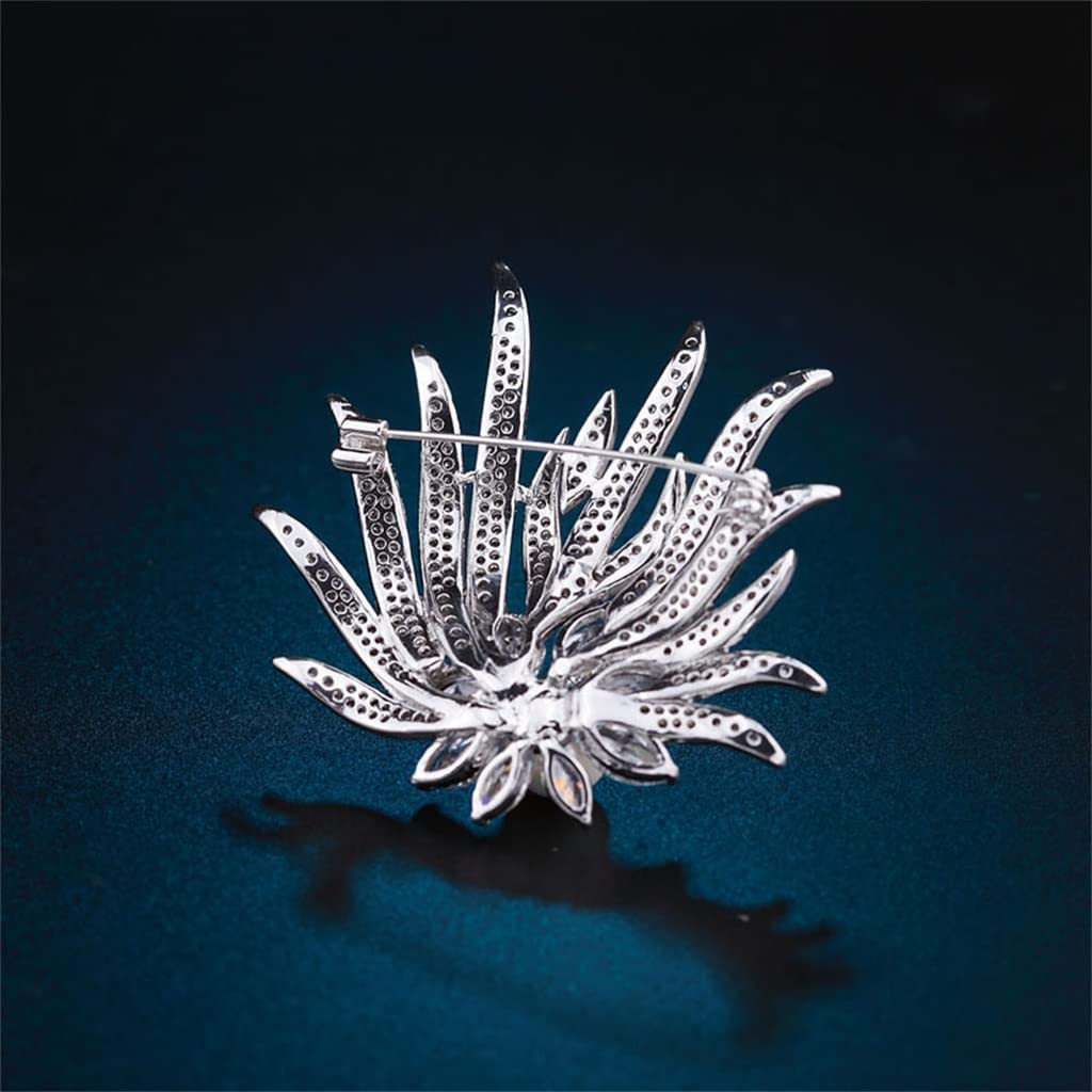 OLOTU Tutto Partita Elegante Spilla d'Arte squisita, Spilla da Bavero per Cappotti Giacche Maglioni Accessori, Spilla Decorativa Regalo Gioielli per Donne Ragazze Spilla