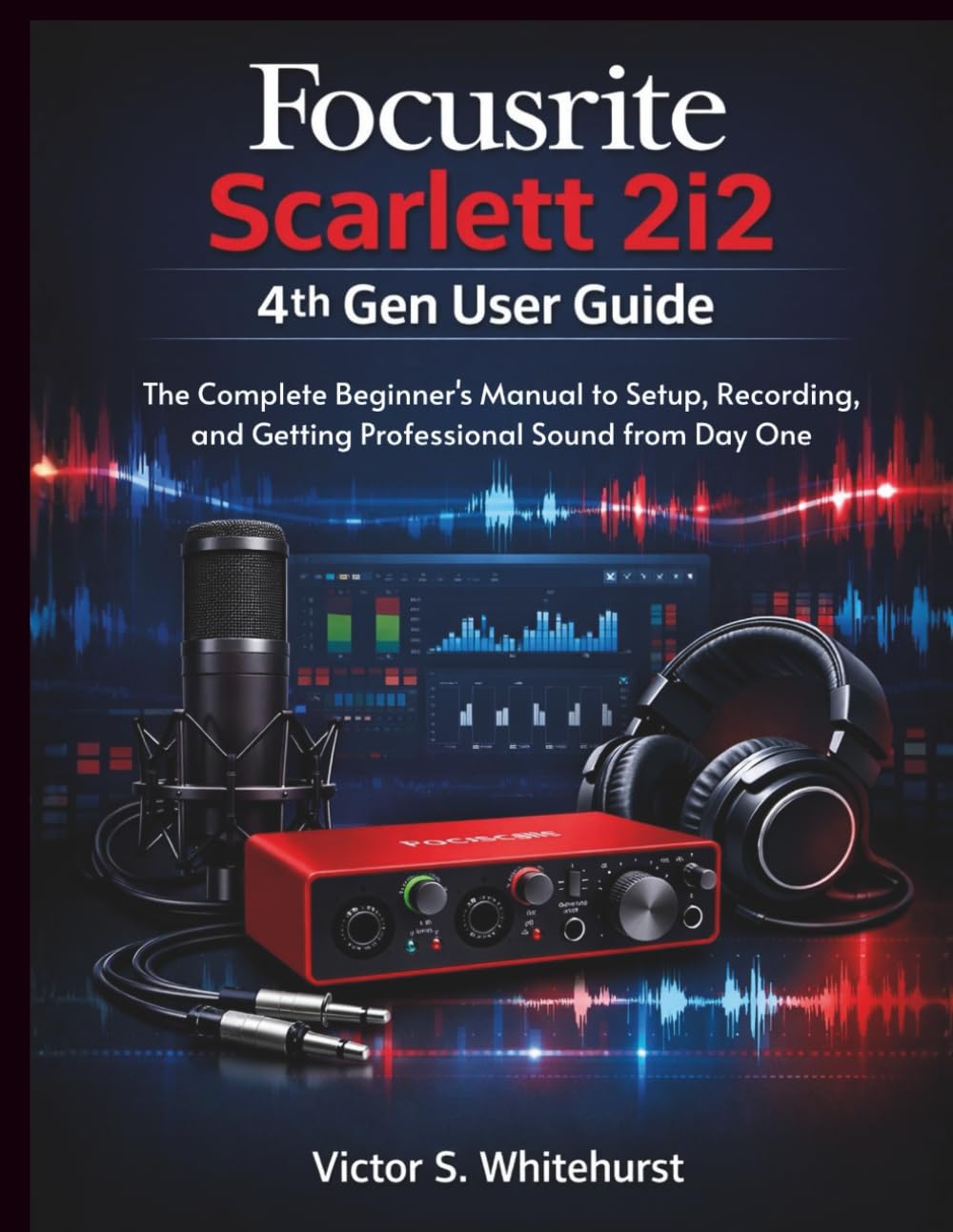 Focusrite Scarlett 2i2 4th Gen User Guide: The Complete Beginner's Manual to Setup, Recording, and Getting Professional Sound from Day One
