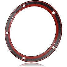 5 Holes Twin Cam Derby Cover Gasket 25416-99X Compatible with Harley Touring Dyna Electra Glide Softail Fatboy FXD 1999-2016 (1 Pcs)