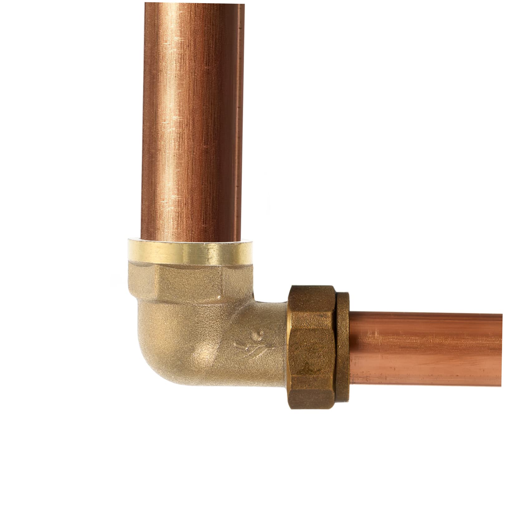 BESTonZON 1 Jeu De Raccords en Laiton Connecteurs De Tuyau D'Arrosage Adaptateur De Tuyau 1/2 Raccord De Tuyau 1/2 Té 1/4 Npt Adaptateur De Tuyau Mâle À Mâle Coupleur De Robinet