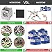 Lixada Camping Stove, Titanium Folding Wood Burning Stove Alcohol Burner Pocket Stove Portable Lightweight