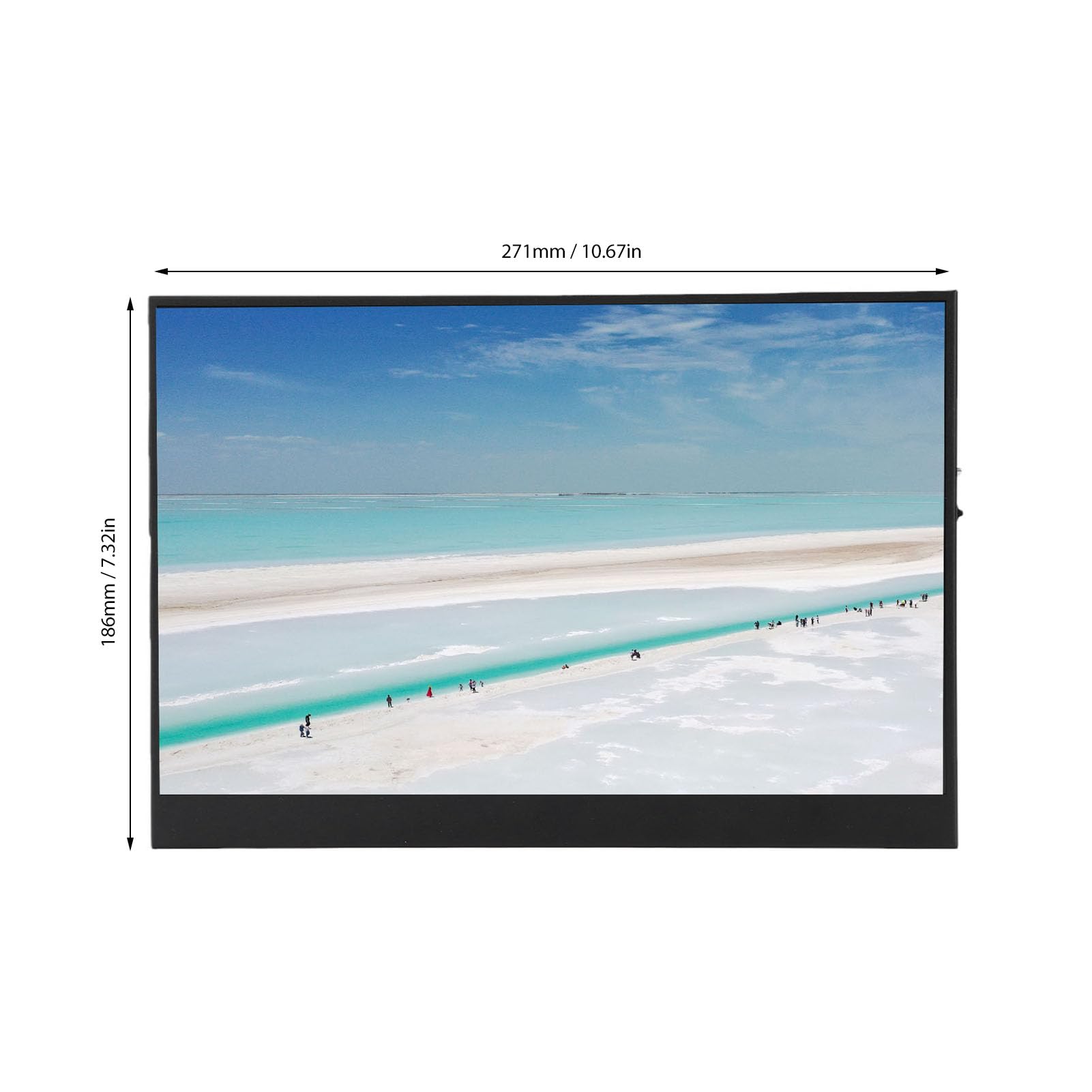 Monitor Touch Screen Portatile 12,2 Pollici Display 1920x1200