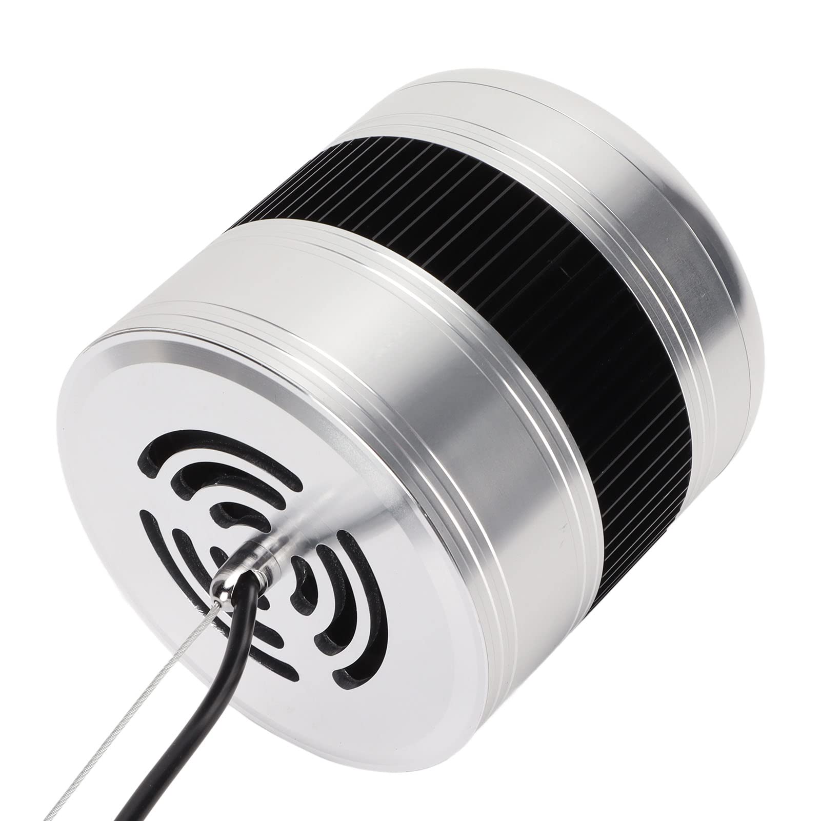 EMUKOEP Luz para Pecera de Agua Salada, Lámpara LED para Acuario Marino de Espectro Completo de 75 W con Pantalla de Cuarzo de Alta Penetración, 49 Cuentas para el (ZY-K5 Enchufe europeo 220V)