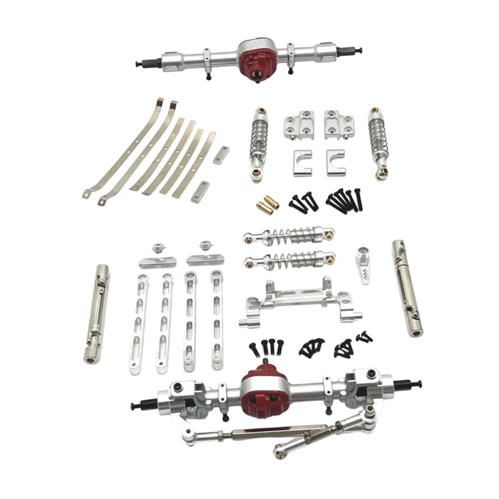 Ricambi per Auto Radiocomandate, Kit di Accessori di Ricambio, Aggiornamento del Telaio, Accessori Installabili Aftermarket per Auto Radiocomandate MN, Argento