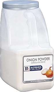 McCormick Culinary Onion Powder, 5.5 lb - One 5.5 Pound Container of Bulk Onion Powder Seasoning, Perfect for Sauces, Gravies, Soups, Dips and More