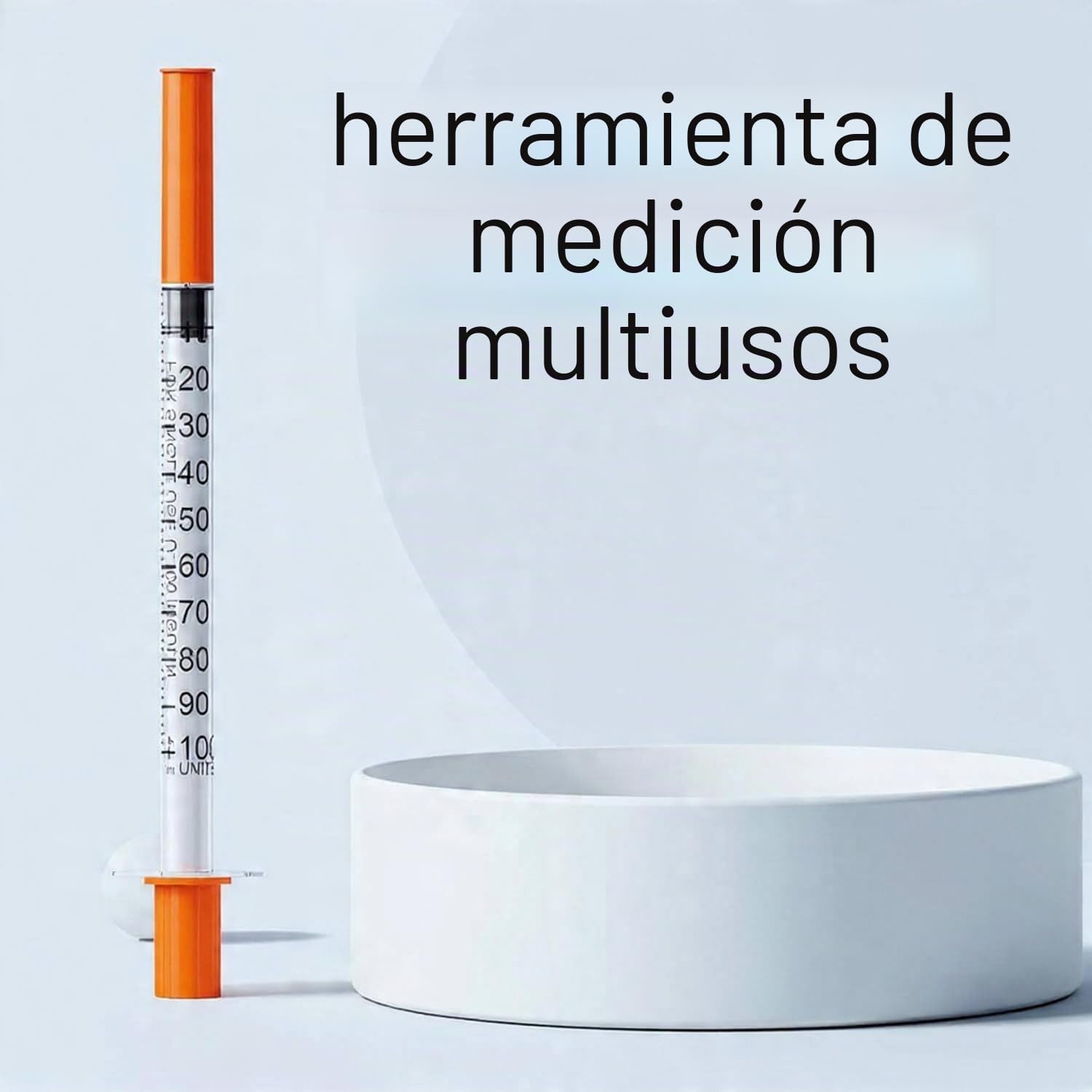 Paquete de 100 herramientas multiusos de medición y dispensación, escala transparente, a prueba de fugas, envueltas individualmente para uso en bricolaje