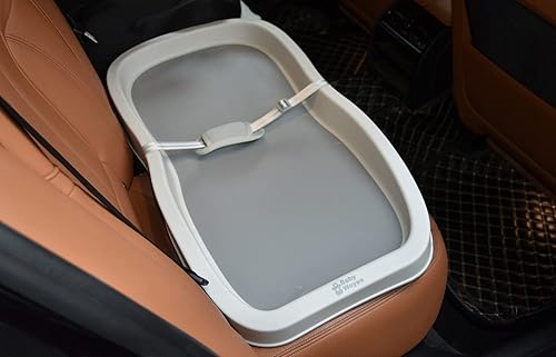 Miniatura 5 de Duraking Pro Cambiador de bebé 4 en 1, lavable, portátil, barra de juguetes, bandeja cambiadora, antideslizante, sin manchas, impermeable, cambiador