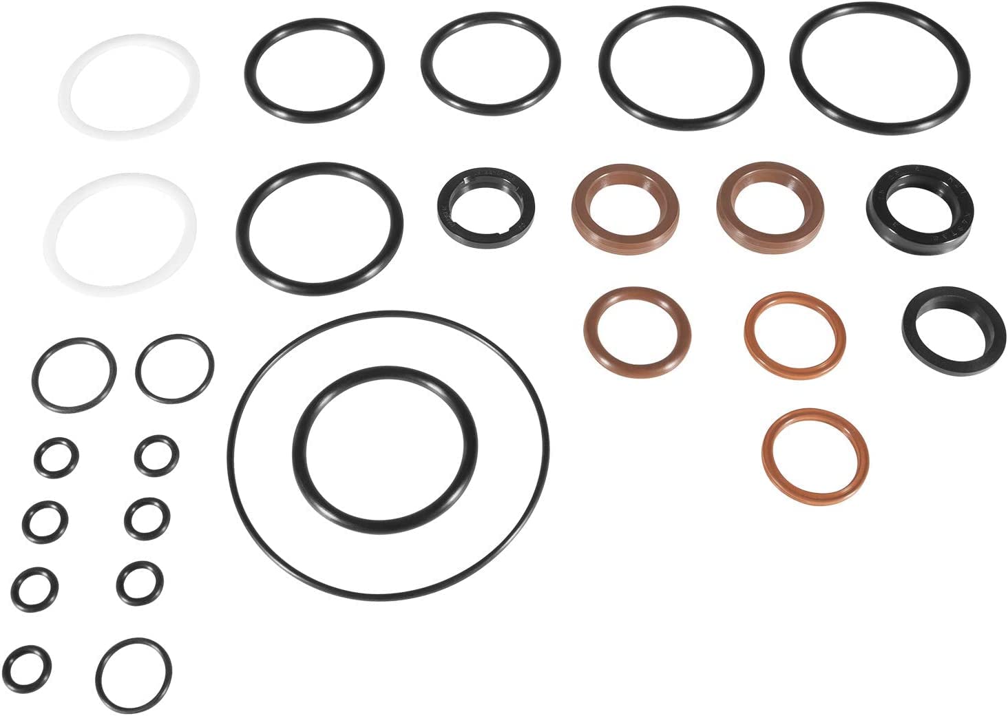 Trim & Tilt O-Ring & Seal Rebuild Kit 434519 for Johnson Evinrude OMC Tilt and Trim Units 1991-2006 Replacement for 0434519 FSM011