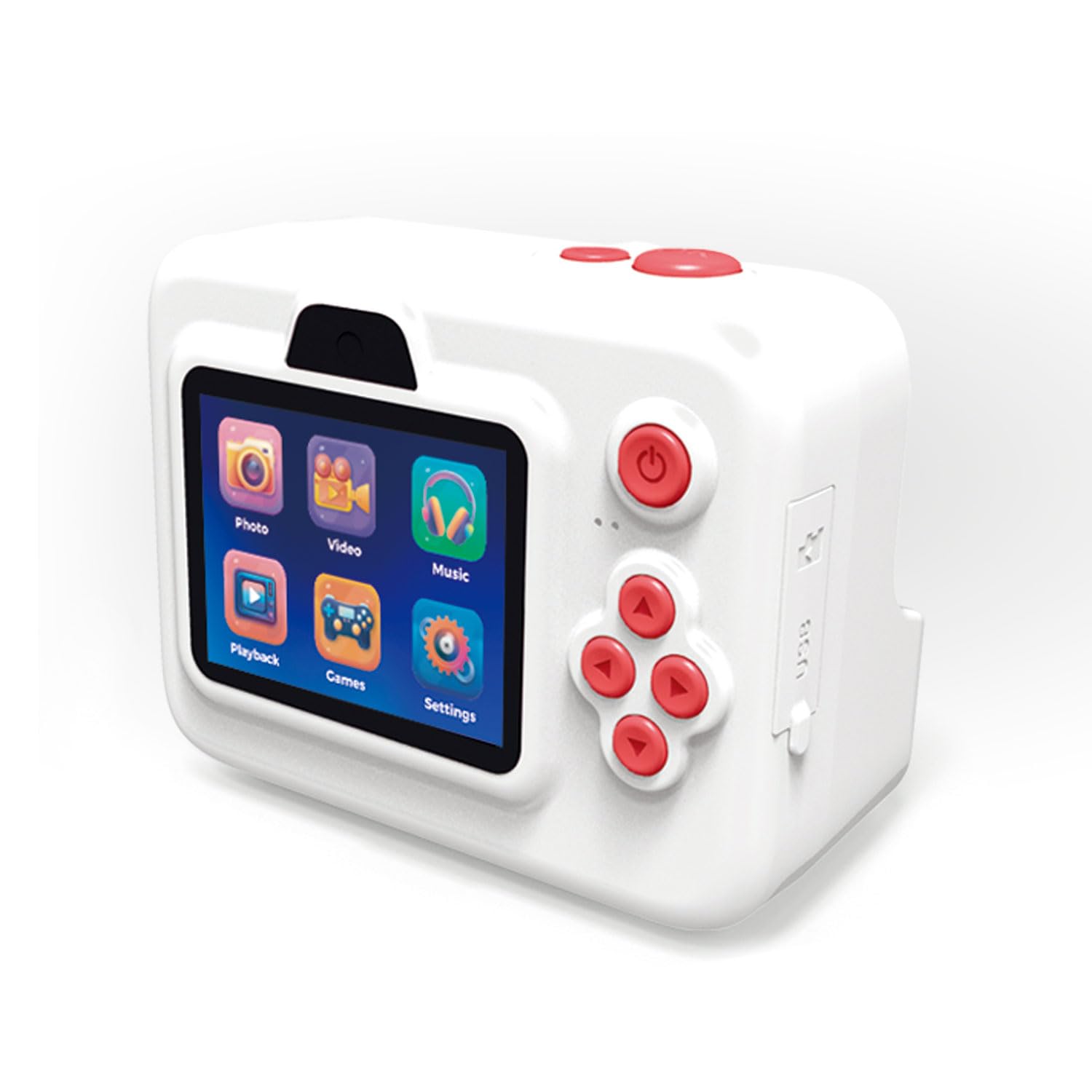 Easypix InstantFUN Appareil Photo instantané, Plaisir créatif pour Adultes et Enfants, Impression Thermique en Noir et Blanc, Papier sans BPA, Rechargeable, Impressions sans Encre