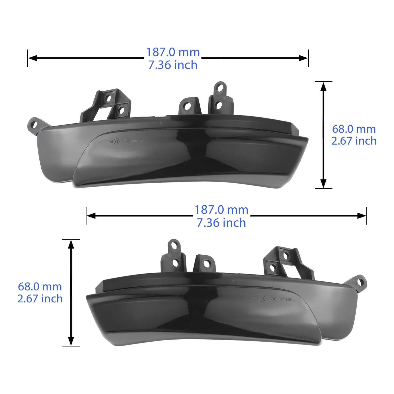 ZSHYTWE Indicatori Direzione Per Toyota Per Prius W3 IQ AJ1 2009 2010 2011 2012 2013 2014 2015 Per + Indicatore Luminoso Dinamico A LED Per Specchietto Retrovisore