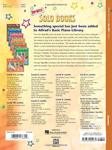 Alfred's Basic Piano Library: Top Hits Solo Level 2 Piano - Image 4