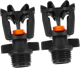 VILLCASE 2 Peças Aspersor Rotativo Aspersor De Movimento Esguichador De Água Para Crianças Aspersor Ajustável Ângulo Ajustável Aspersor Ajustável Para Crianças Aspersor Automático De Água