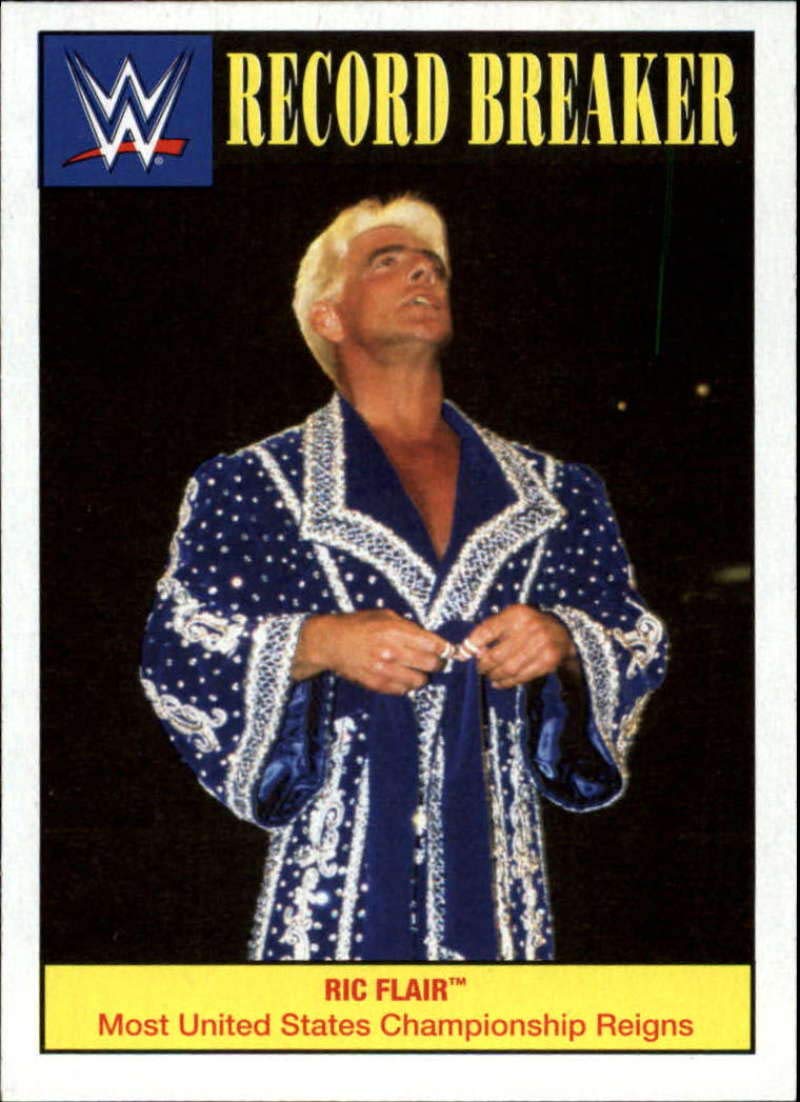 Amazon.com: 2016 Topps Heritage WWE Record Breakers #12 Ric Flair Official  Wrestling Trading Card : Collectibles & Fine Art
