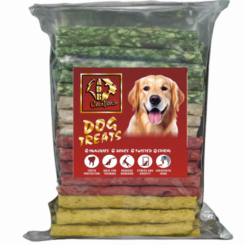 ADB Creations Dog Food Chew Stick Mix Flavour of Chicken Mutton Natural Mint Rawhide Treat Munchy Protein and Dental Snack for All Breed Dogs and All Life Stages - 400 gm (Pack of 1) (B08P3MBXLK) Amazon Price History, Amazon Price Tracker