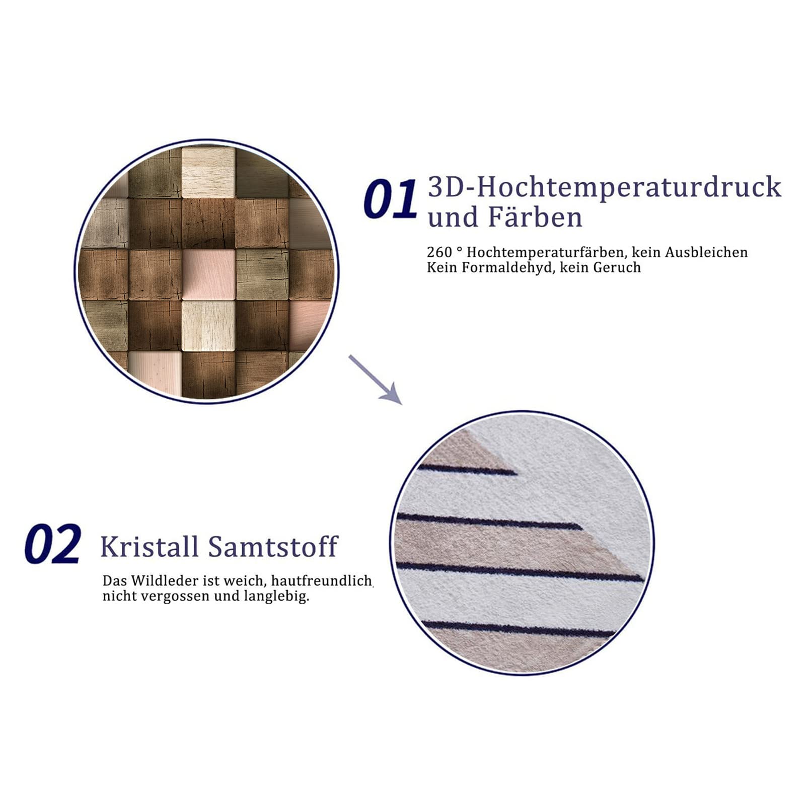 Tapis De Couloir Motif Abstrait Multicolore 80x240 Cm – Antidérapant, Lavable En Machine, En Polyester Doux – Idéal Cuisine, Entrée, Intérieur