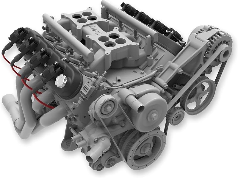 Tampa de válvulas alta Holley para motor LS com acabamento preto texturizado – 1 unidade