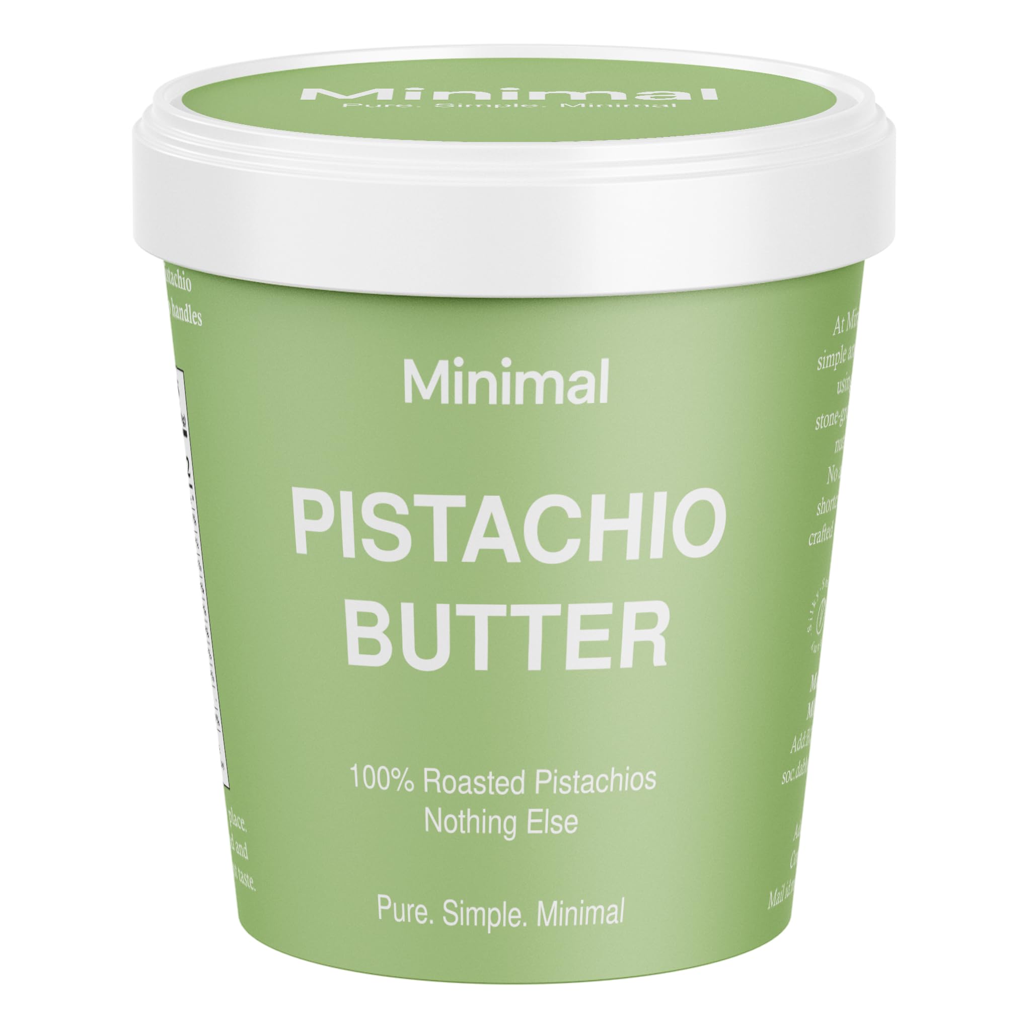Sponsored Ad - Premium Pistachio Butter - 200g 100% Natural Roasted Pistachios No Added Sugar & Preservatives Smooth & Creamy Stone Ground Pistachio Paste Use To Make Dubai Chocolate Kunafa