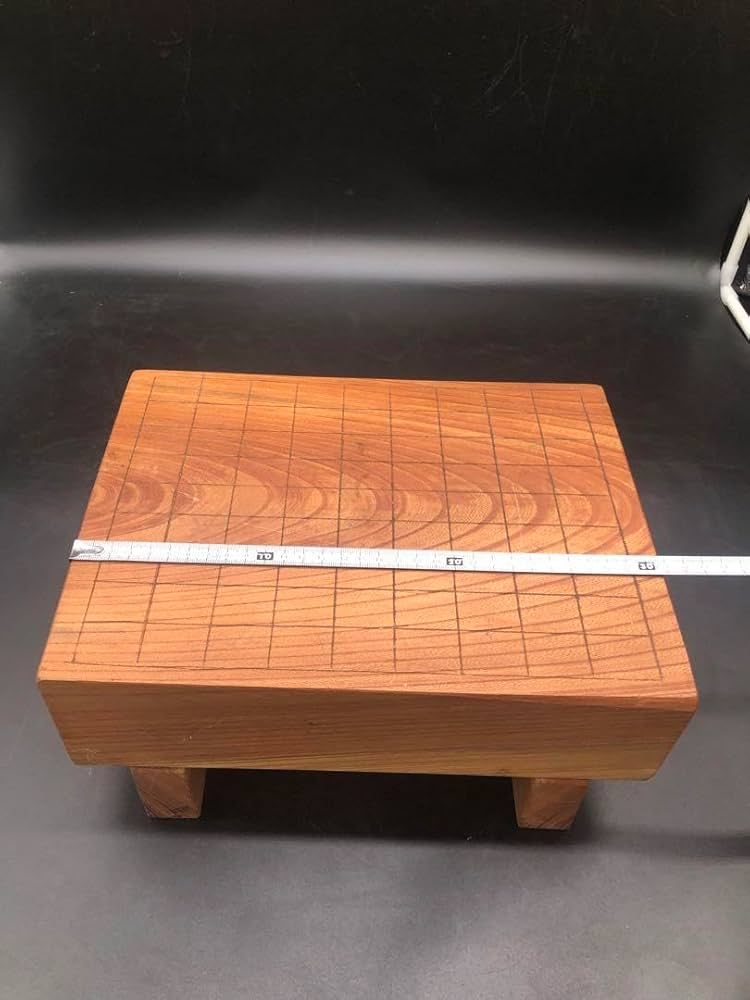 天然木　将棋盤 　脚付き　足つき　へそあり　囲碁　将棋 Amazon | 将棋盤 足つき 木製 天然木 レトロ | 将棋 | おもちゃ