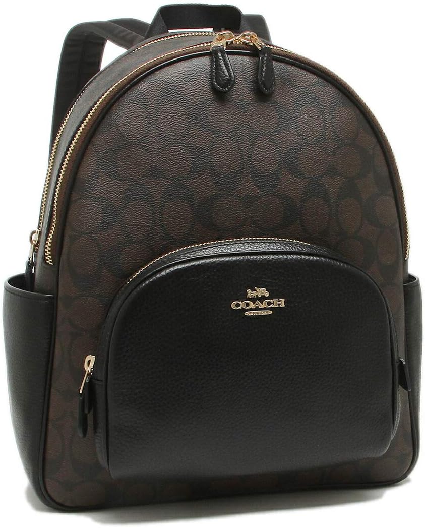 [コーチ] アウトレット リュック シグネチャー レディース F5671 COURT BACKPACK SIGNATURE [並行輸入品]