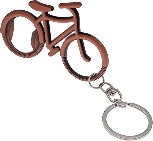 Llavero de aleación de zinc para bicicleta, abrebotellas de cerveza, llavero para automóvil, regalo para familiares y amigos en festivales, ligero y