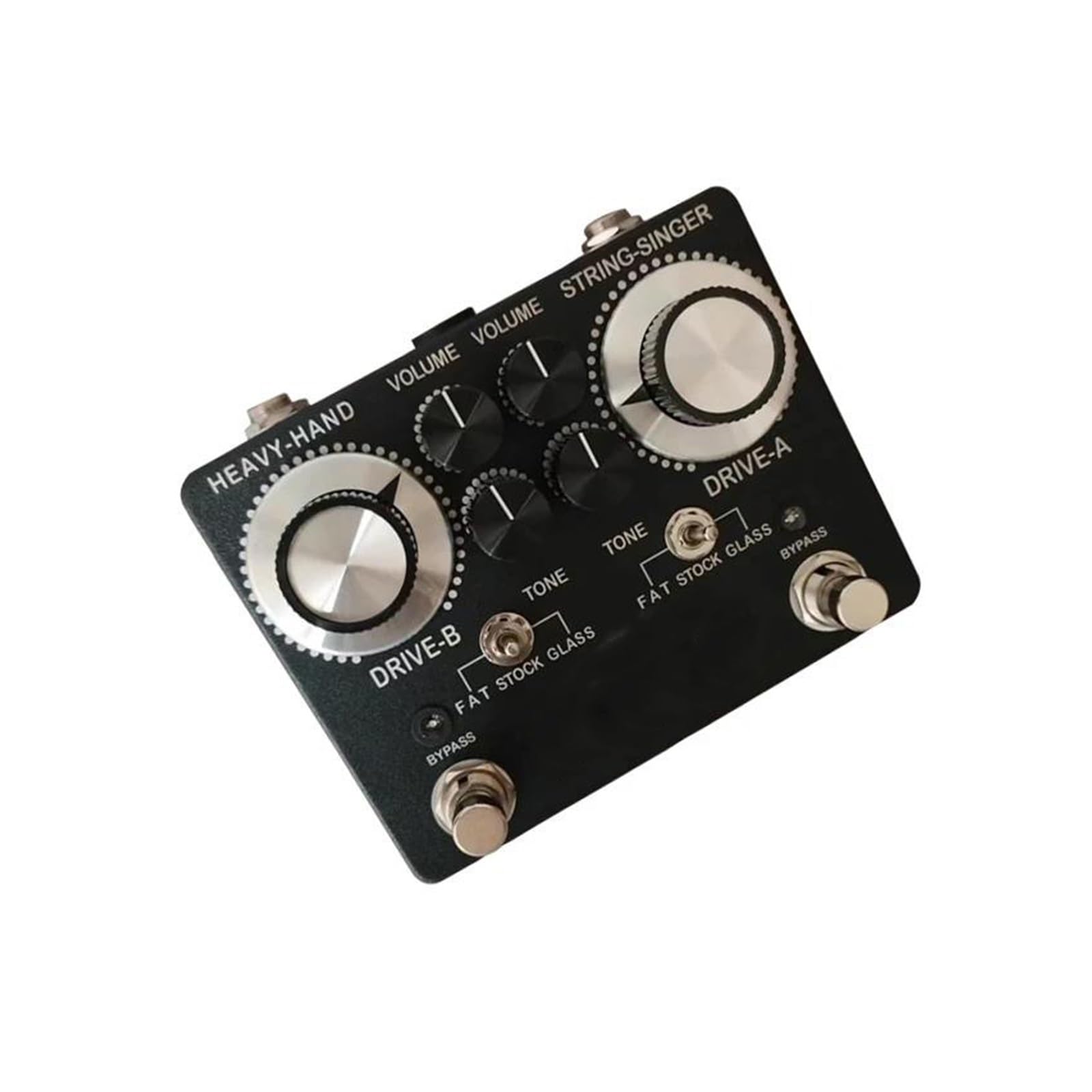 Efekty Do Gitary Elektrycznej Efekt Gitarowy Z Przesterem I Funkcją True Bypass Wykonany Ręcznie(Black)